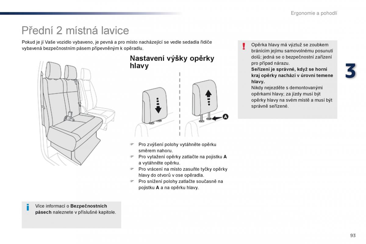 Peugeot Traveller navod k obsludze / page 95