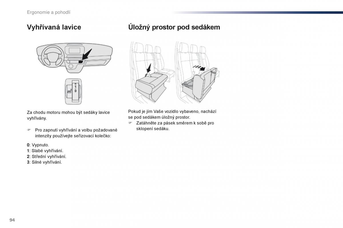 Peugeot Traveller navod k obsludze / page 96