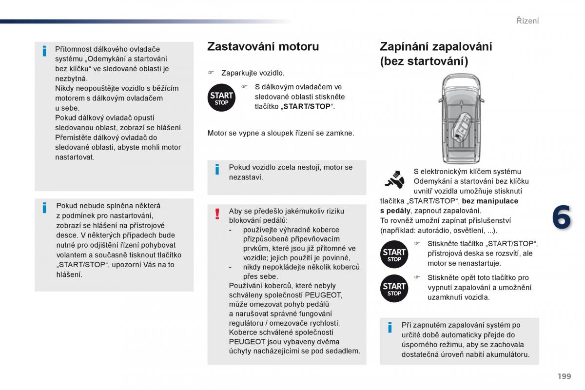 Peugeot Traveller navod k obsludze / page 201