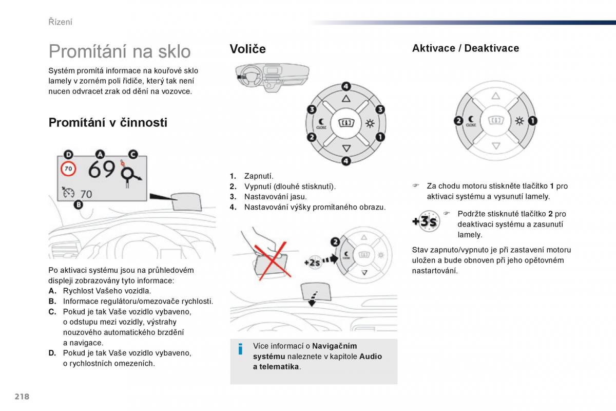 Peugeot Traveller navod k obsludze / page 220