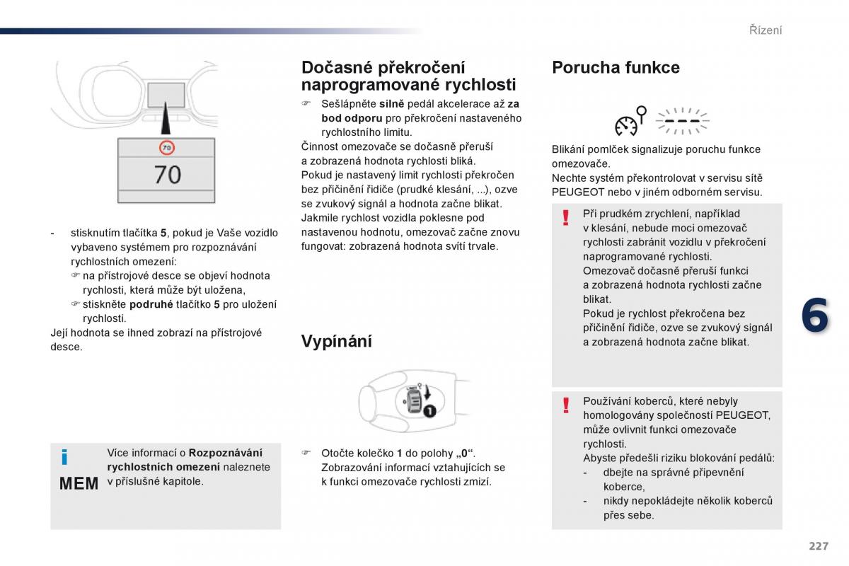 Peugeot Traveller navod k obsludze / page 229