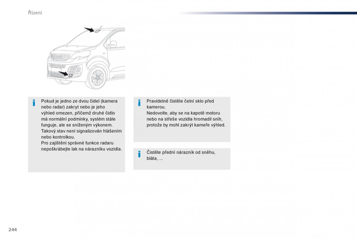 Peugeot Traveller navod k obsludze / page 246