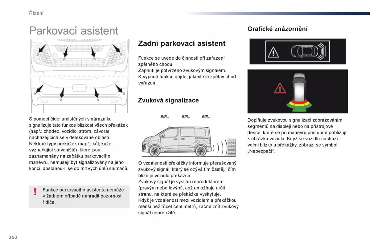 Peugeot Traveller navod k obsludze / page 254