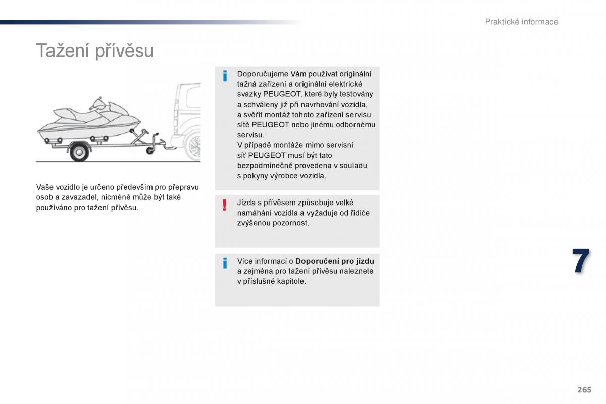 Peugeot Traveller navod k obsludze / page 267