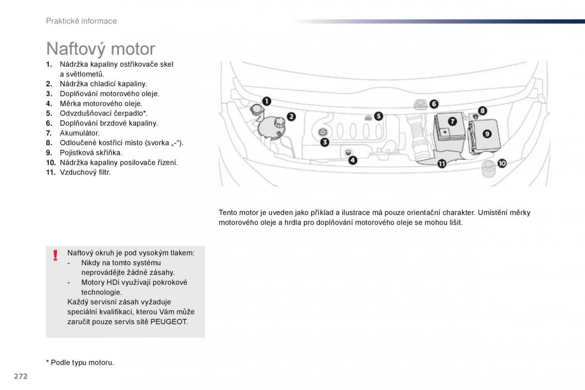 Peugeot Traveller navod k obsludze / page 274