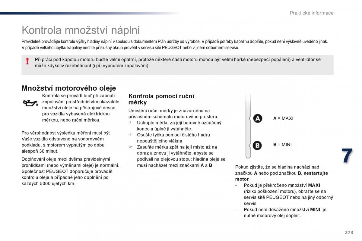 Peugeot Traveller navod k obsludze / page 275