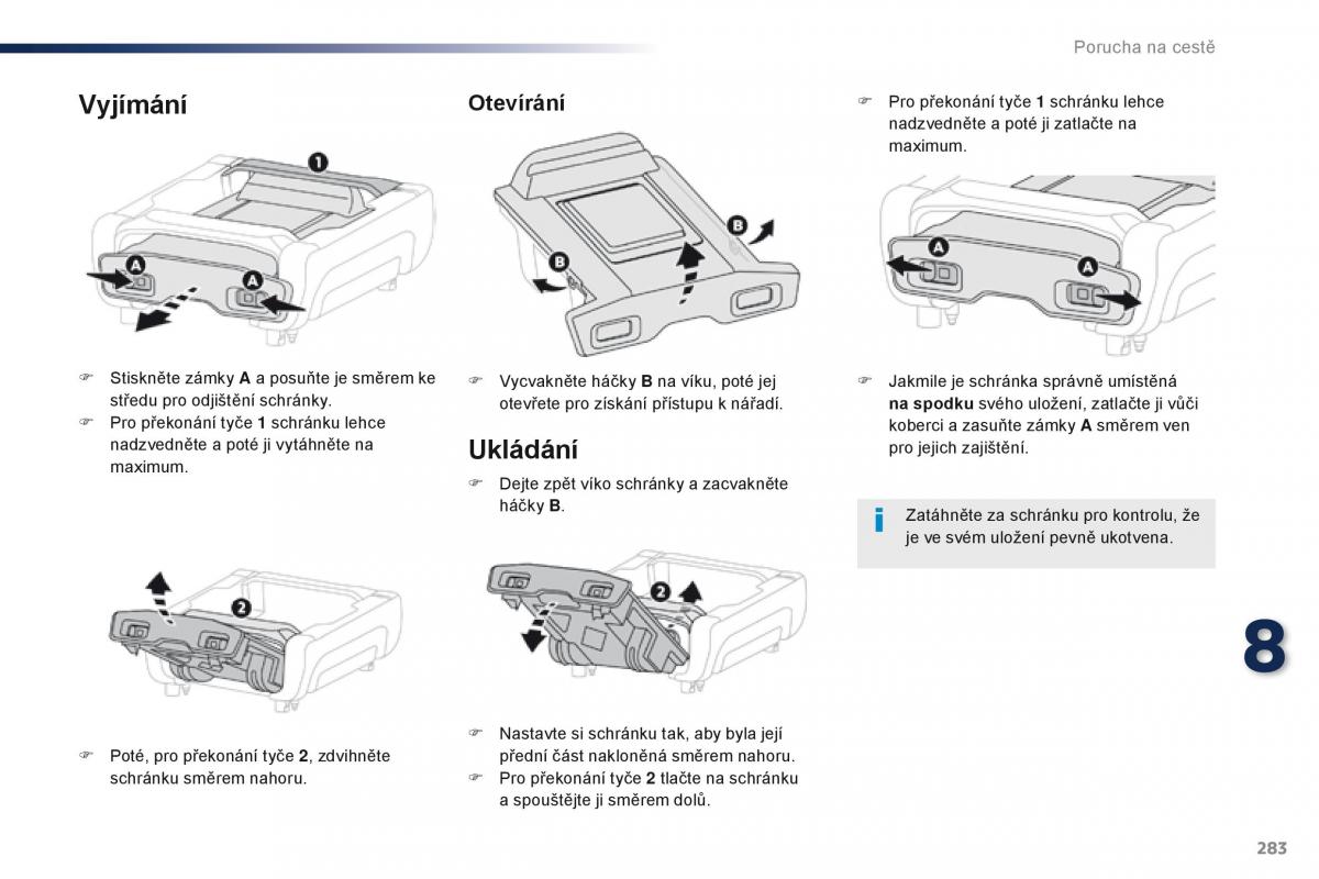 Peugeot Traveller navod k obsludze / page 285