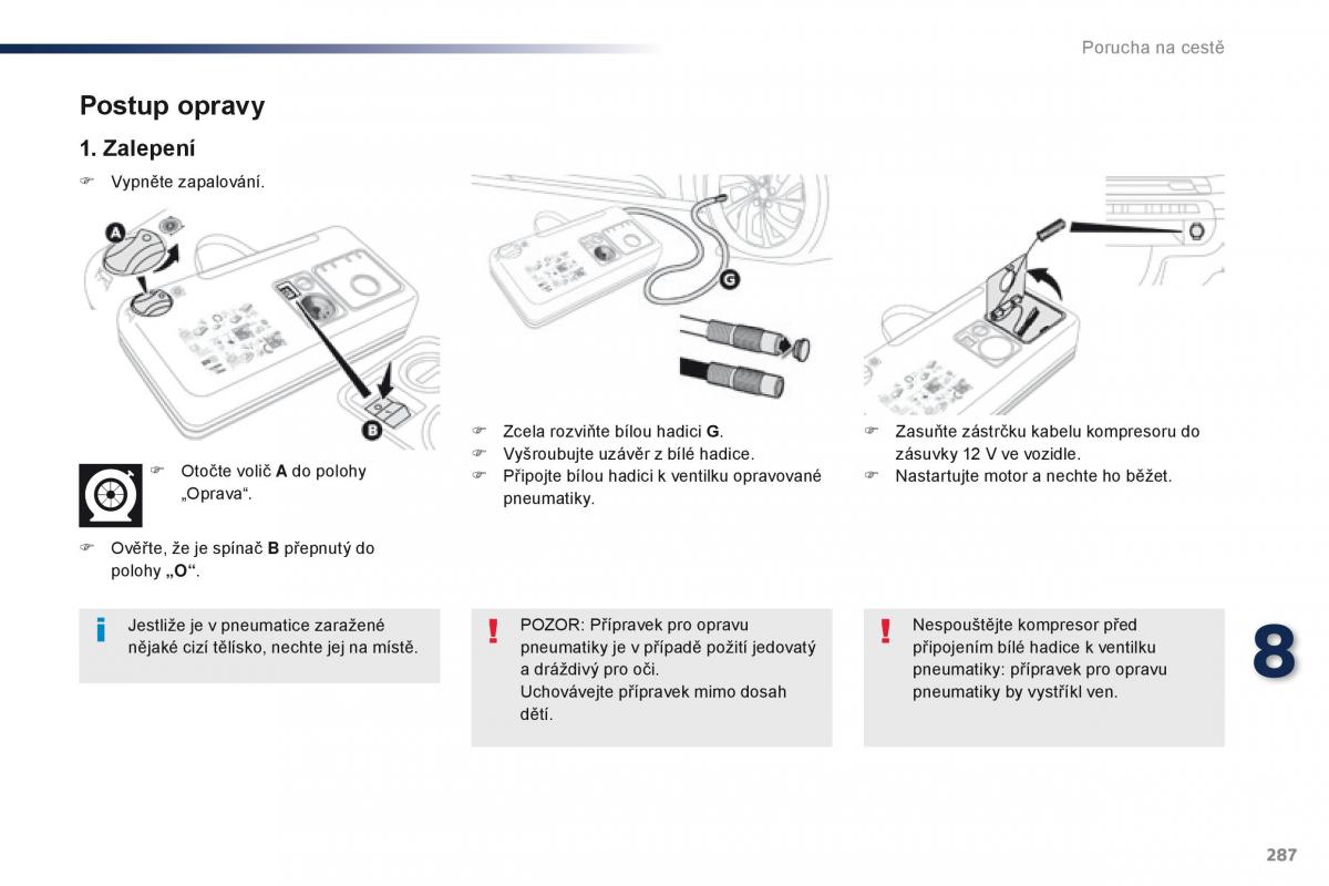 Peugeot Traveller navod k obsludze / page 289