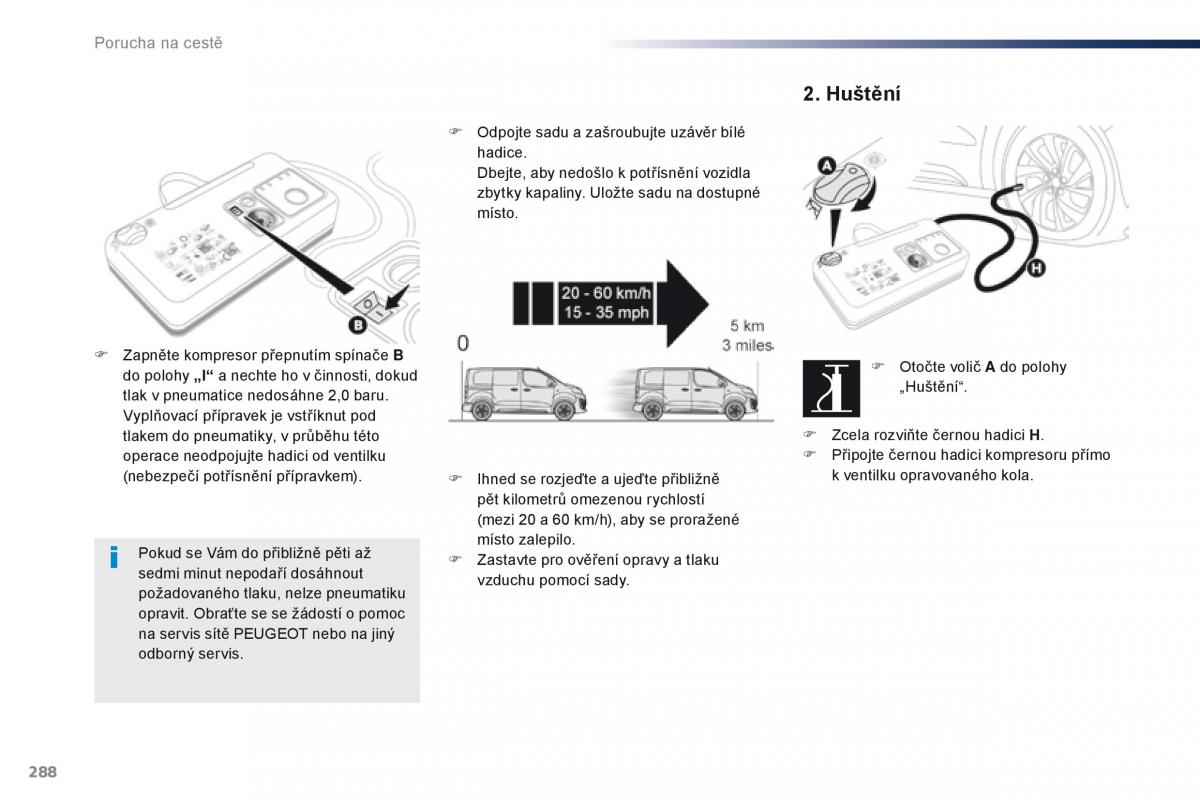 Peugeot Traveller navod k obsludze / page 290