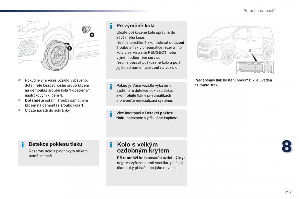 Peugeot Traveller navod k obsludze / page 299