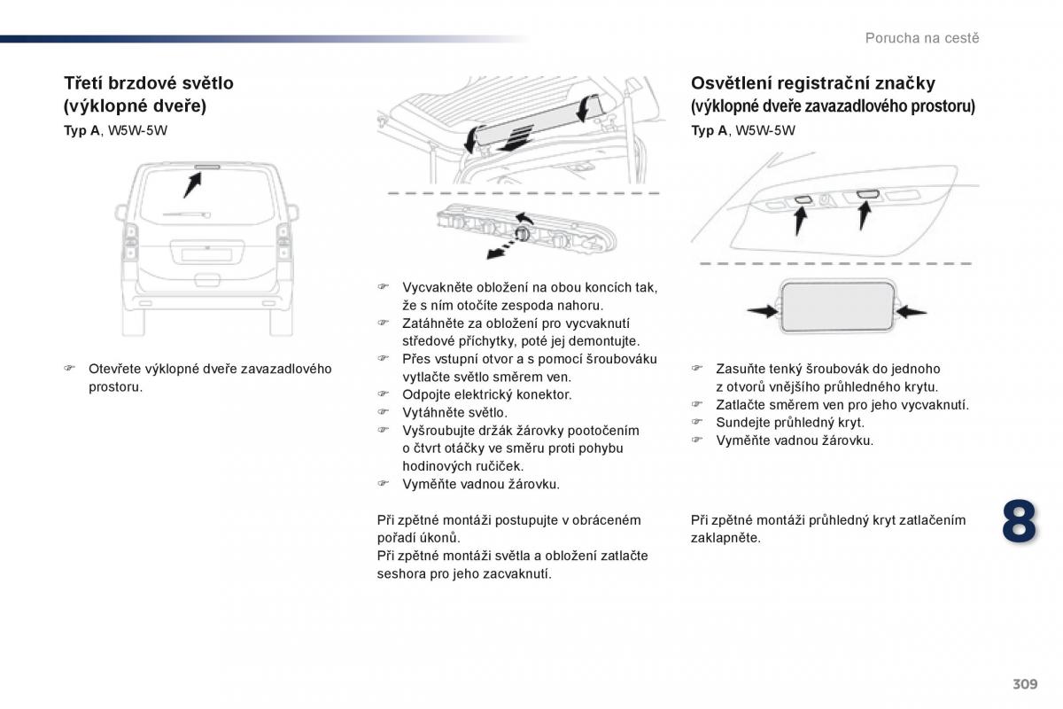 Peugeot Traveller navod k obsludze / page 311