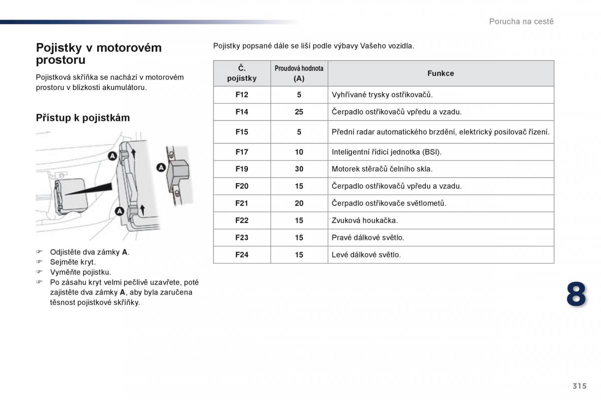 Peugeot Traveller navod k obsludze / page 317