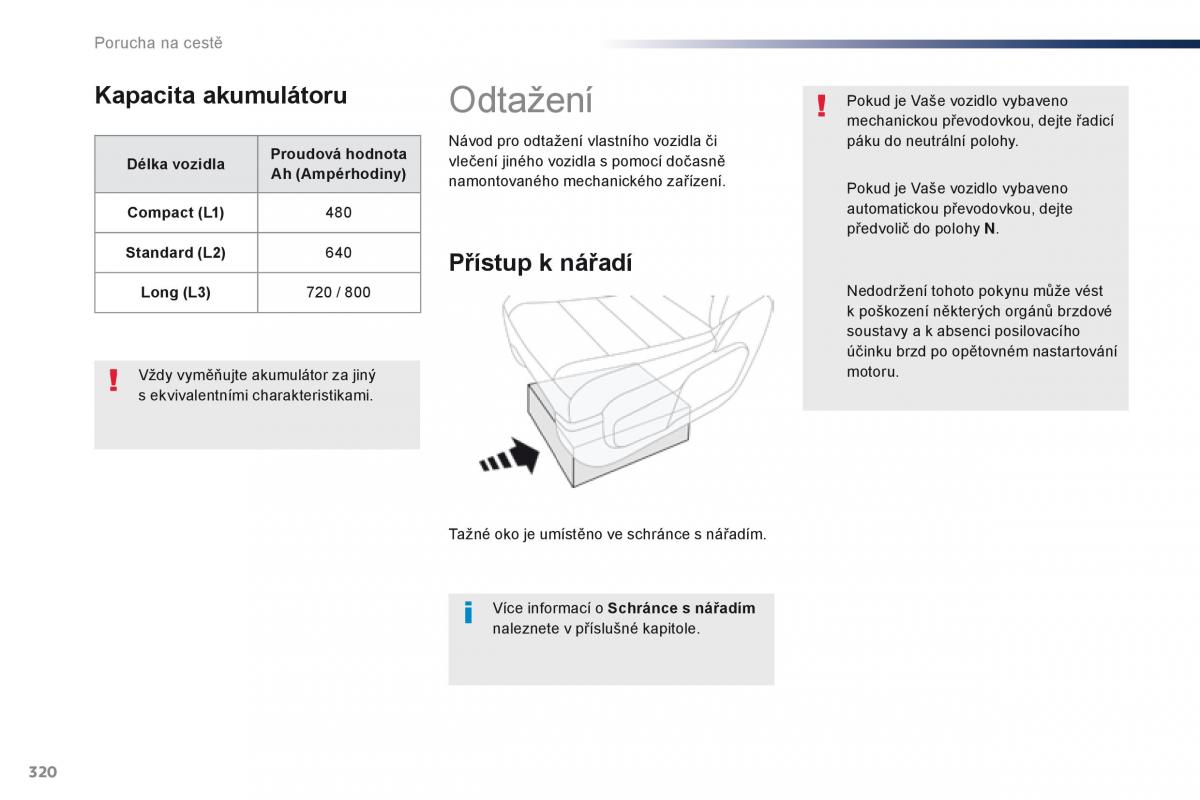 Peugeot Traveller navod k obsludze / page 322