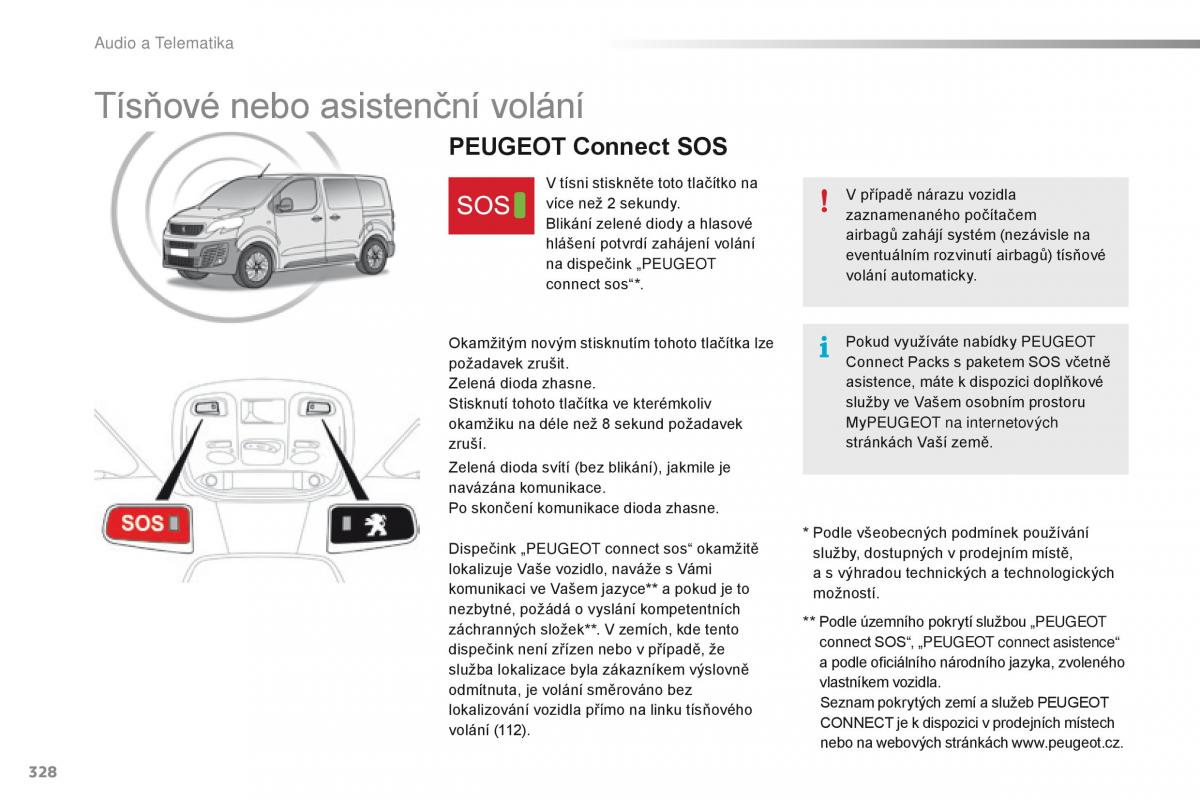 Peugeot Traveller navod k obsludze / page 330