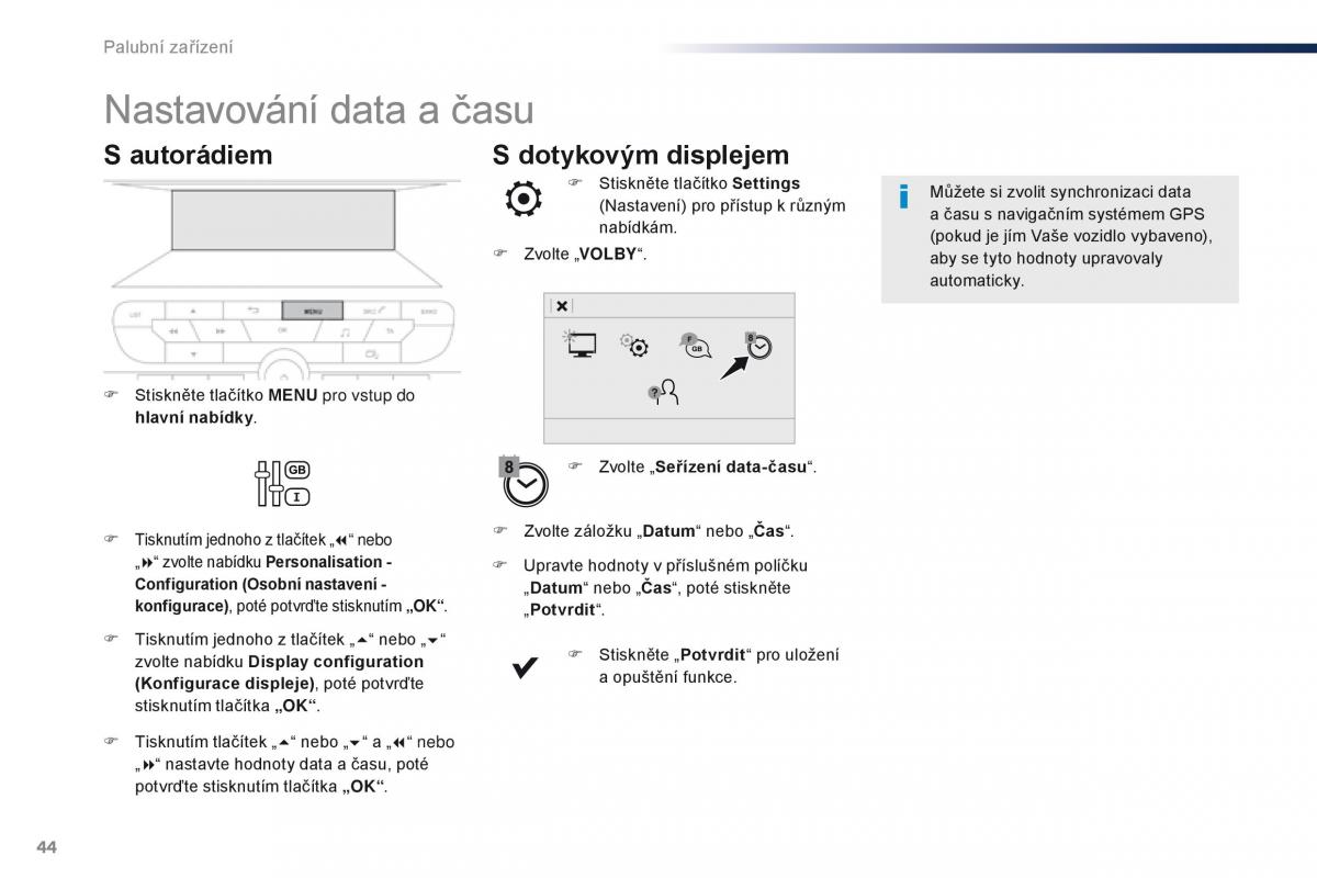 Peugeot Traveller navod k obsludze / page 46