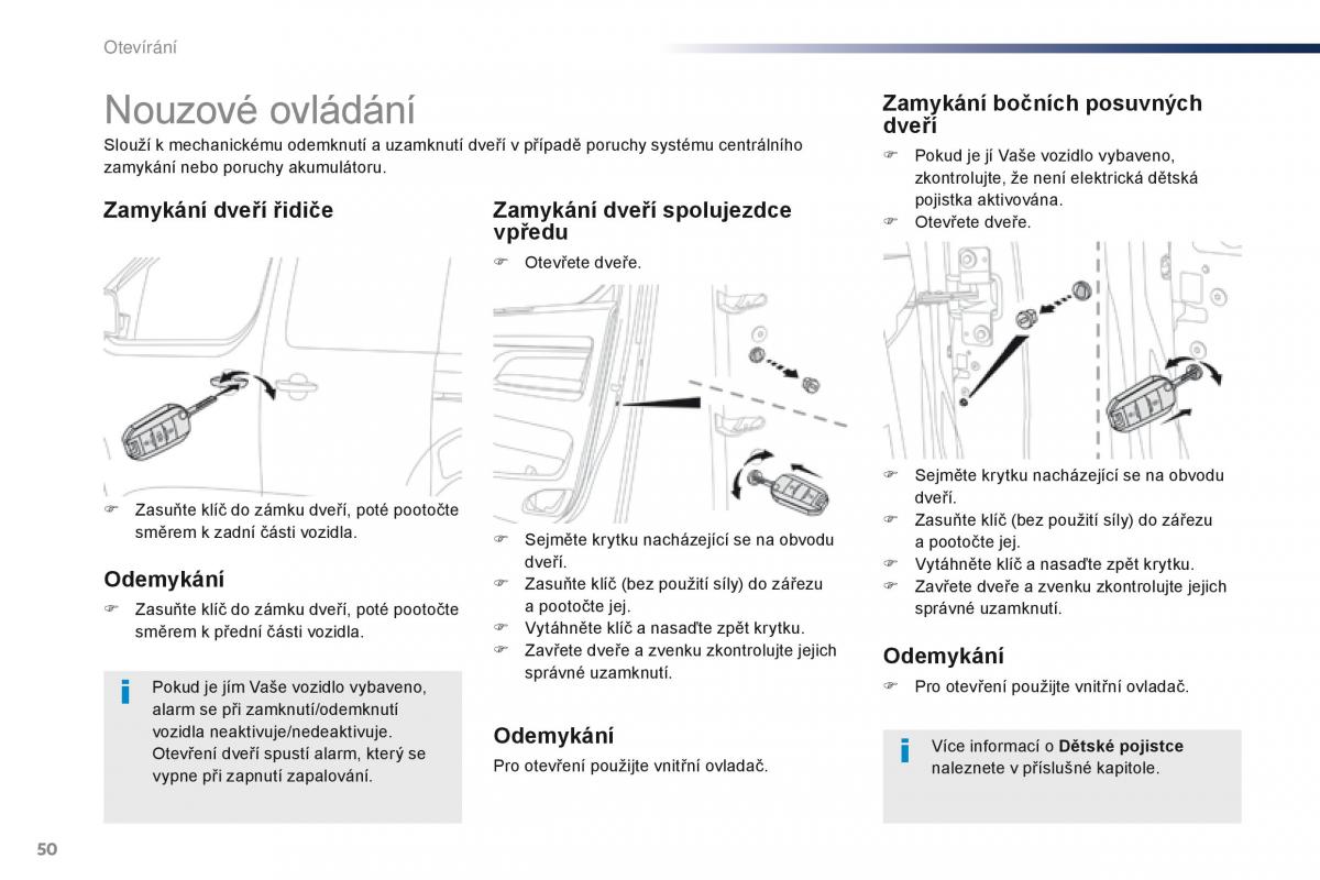 Peugeot Traveller navod k obsludze / page 52