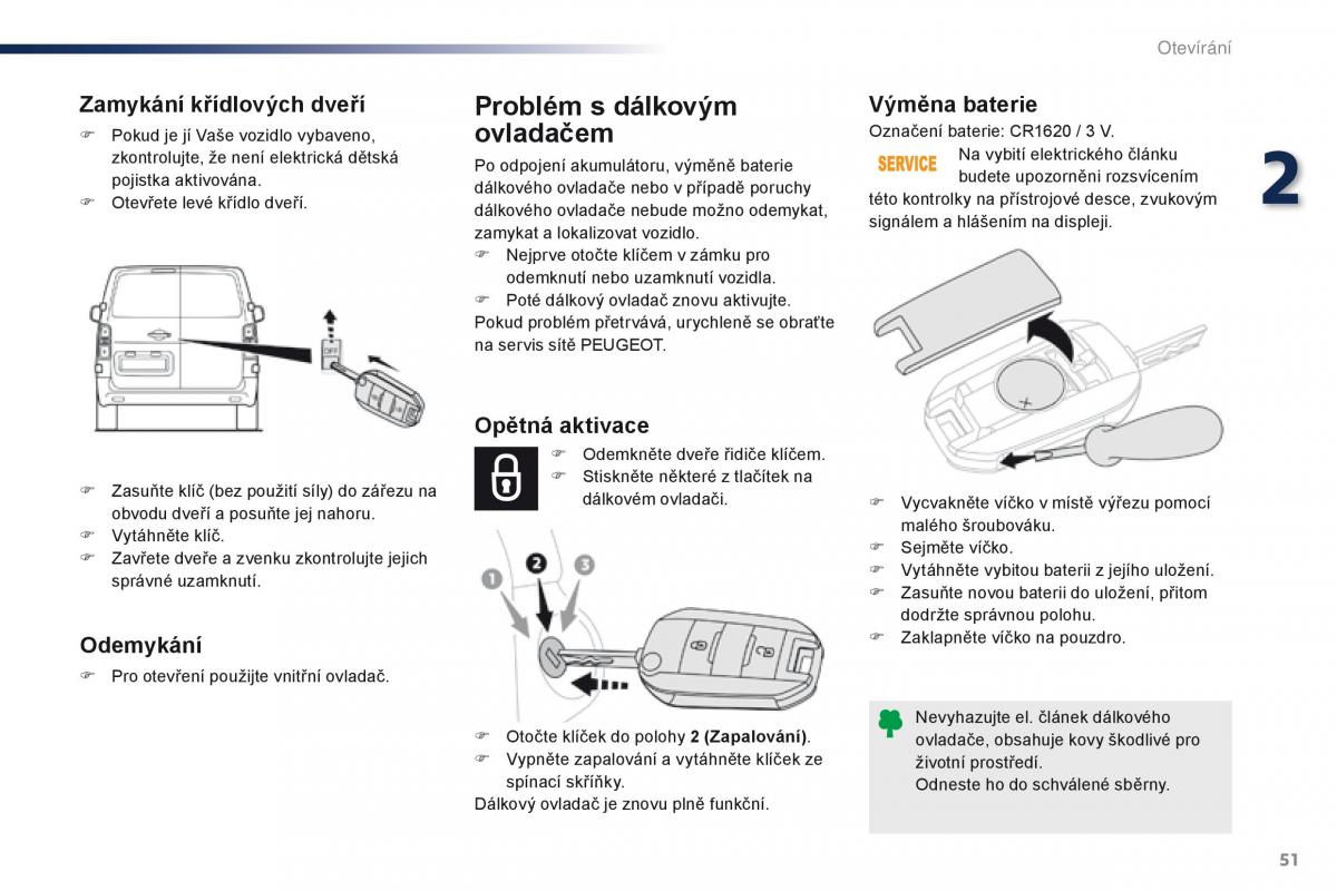 Peugeot Traveller navod k obsludze / page 53