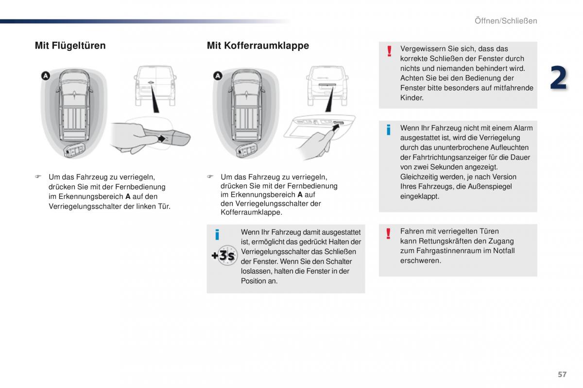 Peugeot Traveller Handbuch / page 59