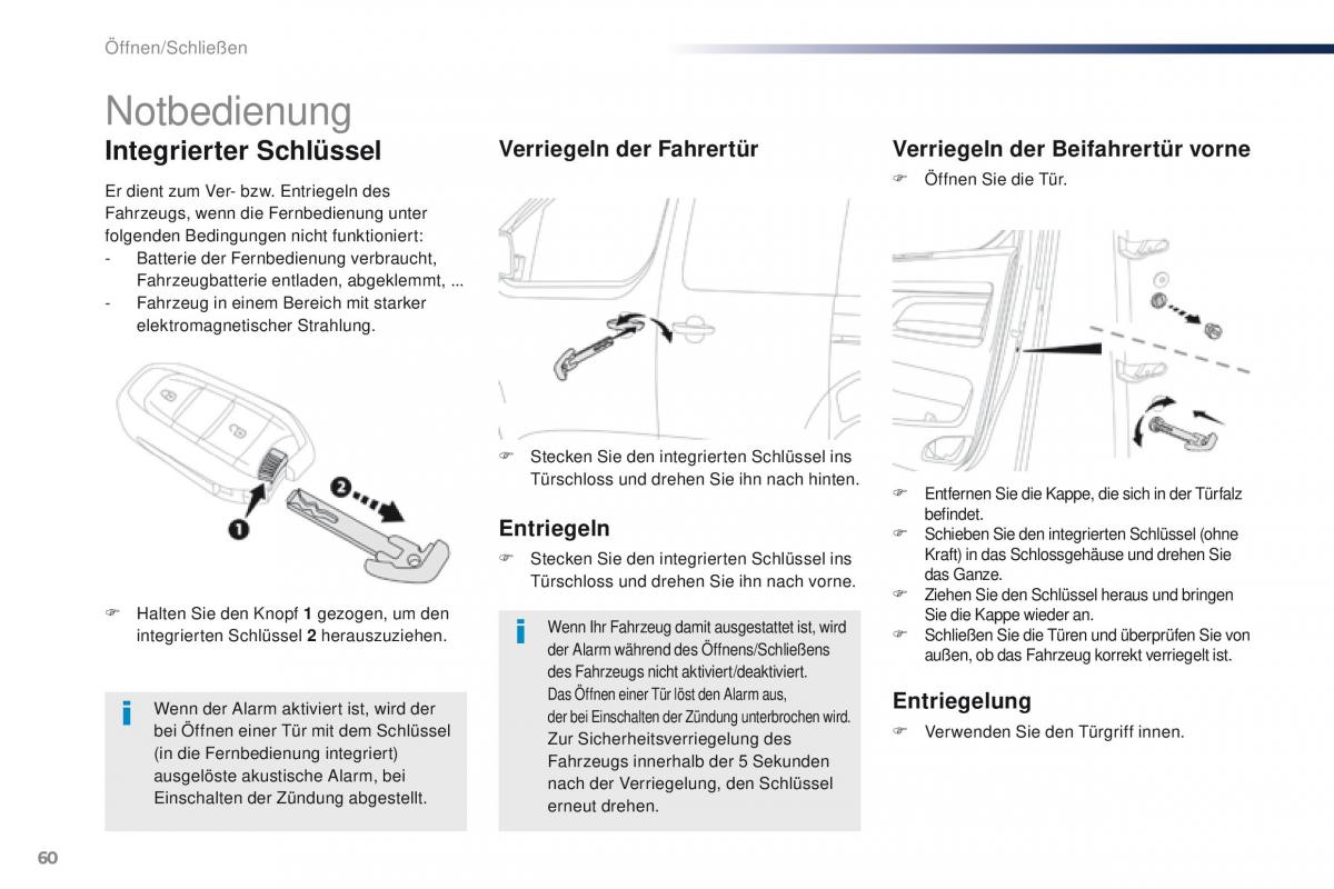 Peugeot Traveller Handbuch / page 62