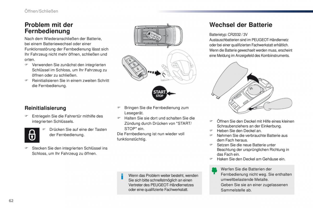 Peugeot Traveller Handbuch / page 64