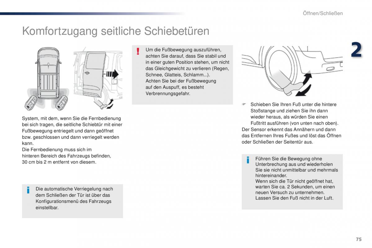 Peugeot Traveller Handbuch / page 77