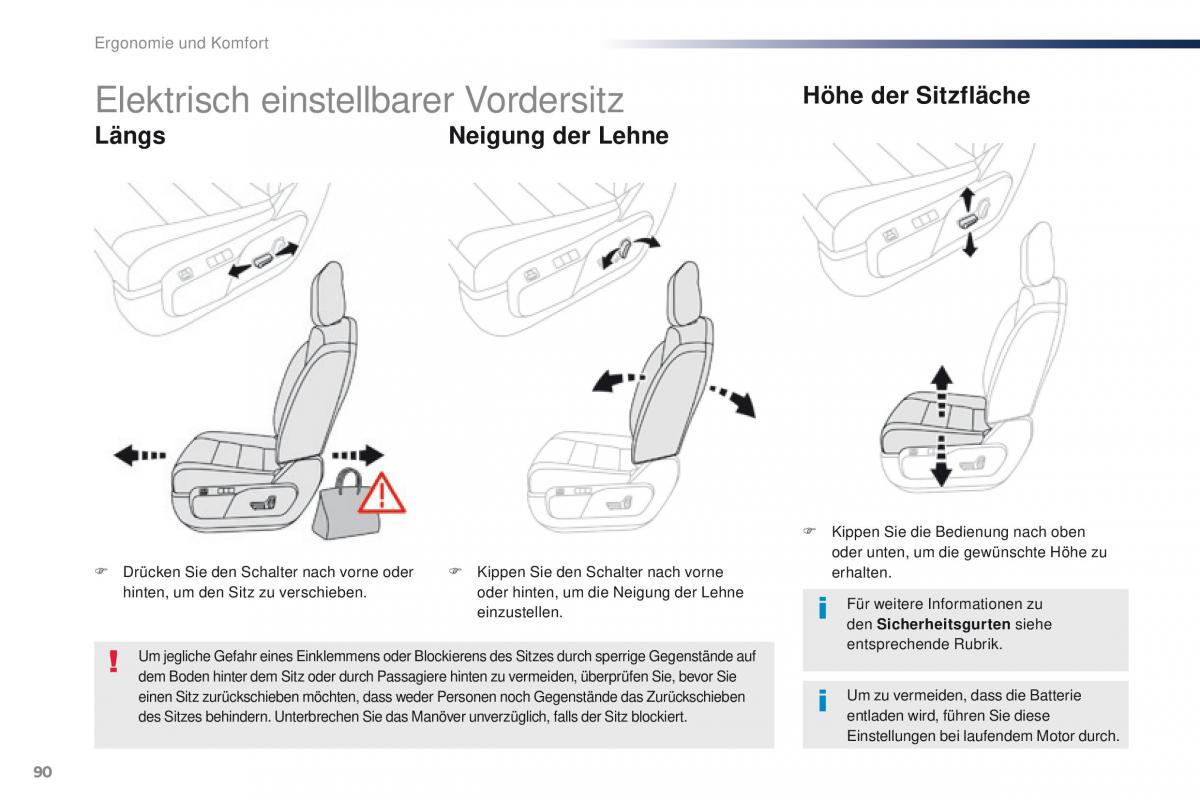 Peugeot Traveller Handbuch / page 92