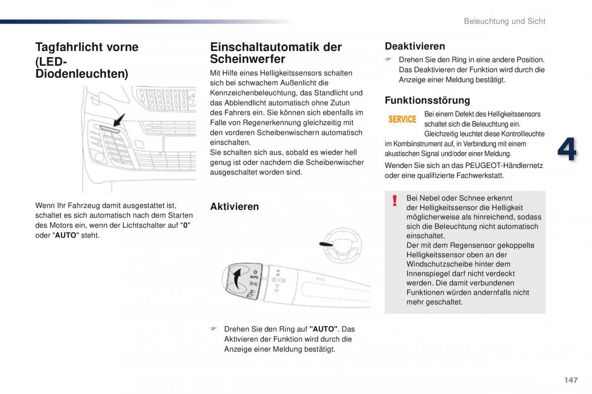 Peugeot Traveller Handbuch / page 149