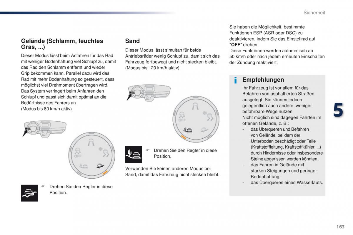 Peugeot Traveller Handbuch / page 165