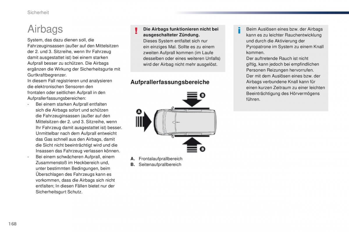 Peugeot Traveller Handbuch / page 170