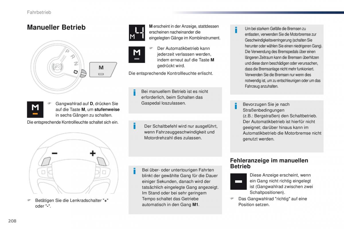 Peugeot Traveller Handbuch / page 210