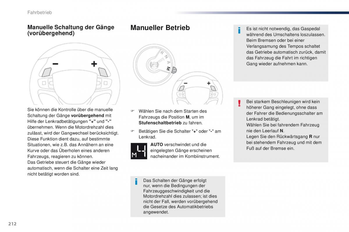 Peugeot Traveller Handbuch / page 214