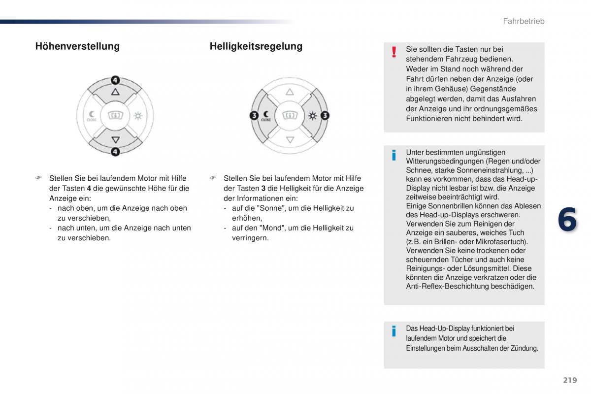 Peugeot Traveller Handbuch / page 221