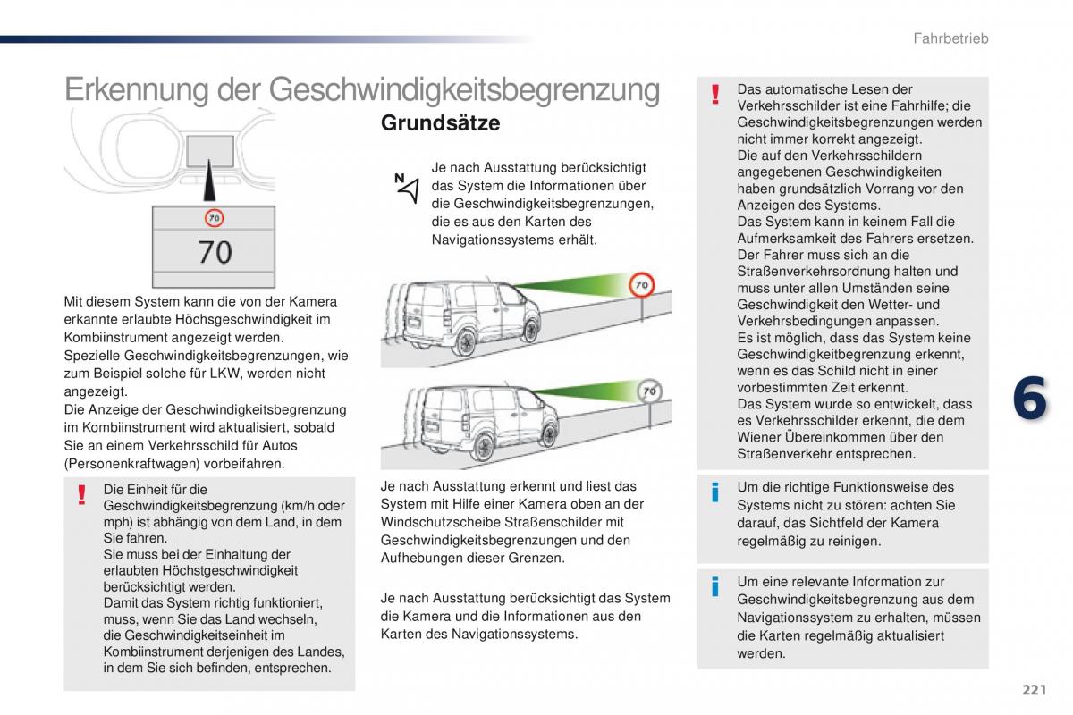 Peugeot Traveller Handbuch / page 223