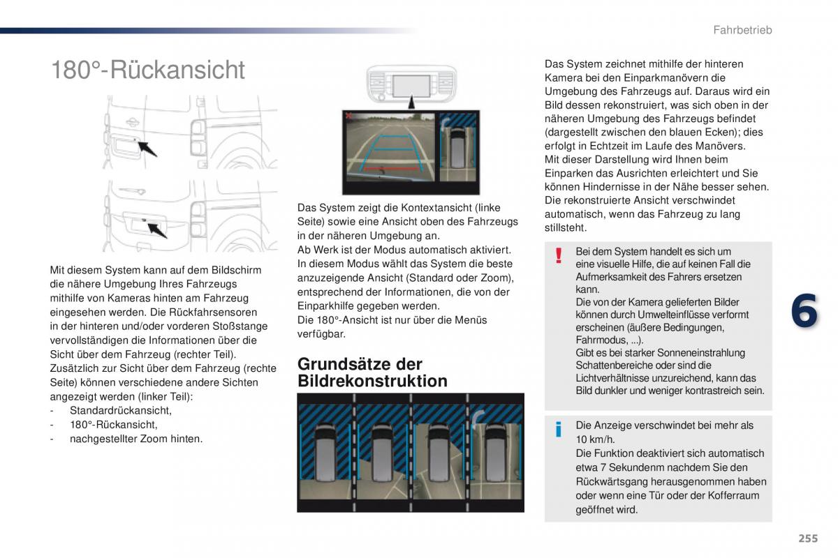 Peugeot Traveller Handbuch / page 257