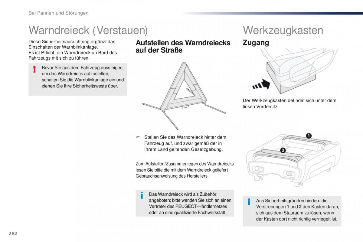 Peugeot Traveller Handbuch / page 284