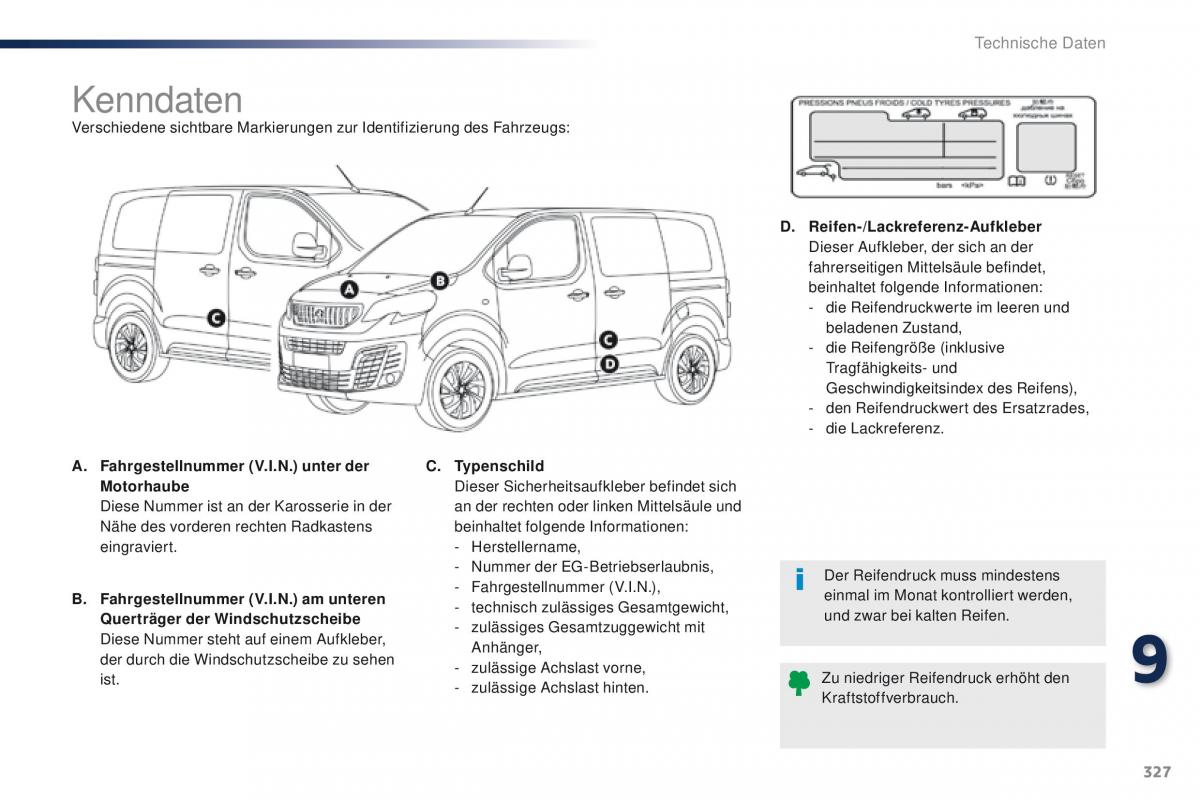 Peugeot Traveller Handbuch / page 329