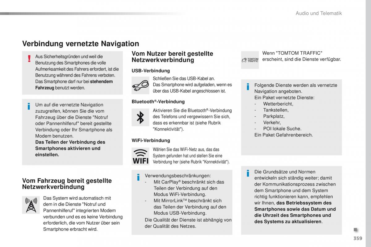 Peugeot Traveller Handbuch / page 361