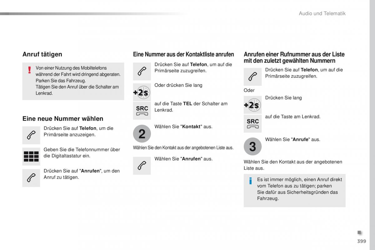 Peugeot Traveller Handbuch / page 401