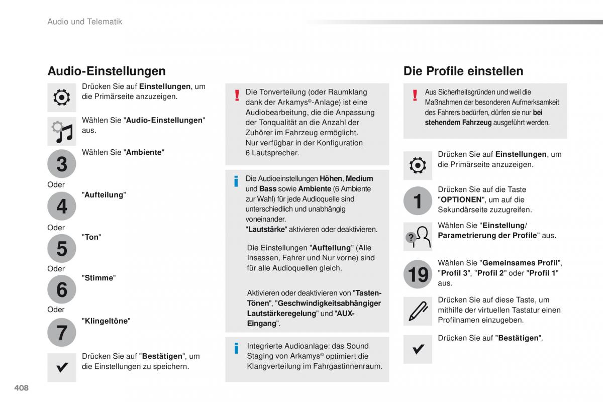 Peugeot Traveller Handbuch / page 410