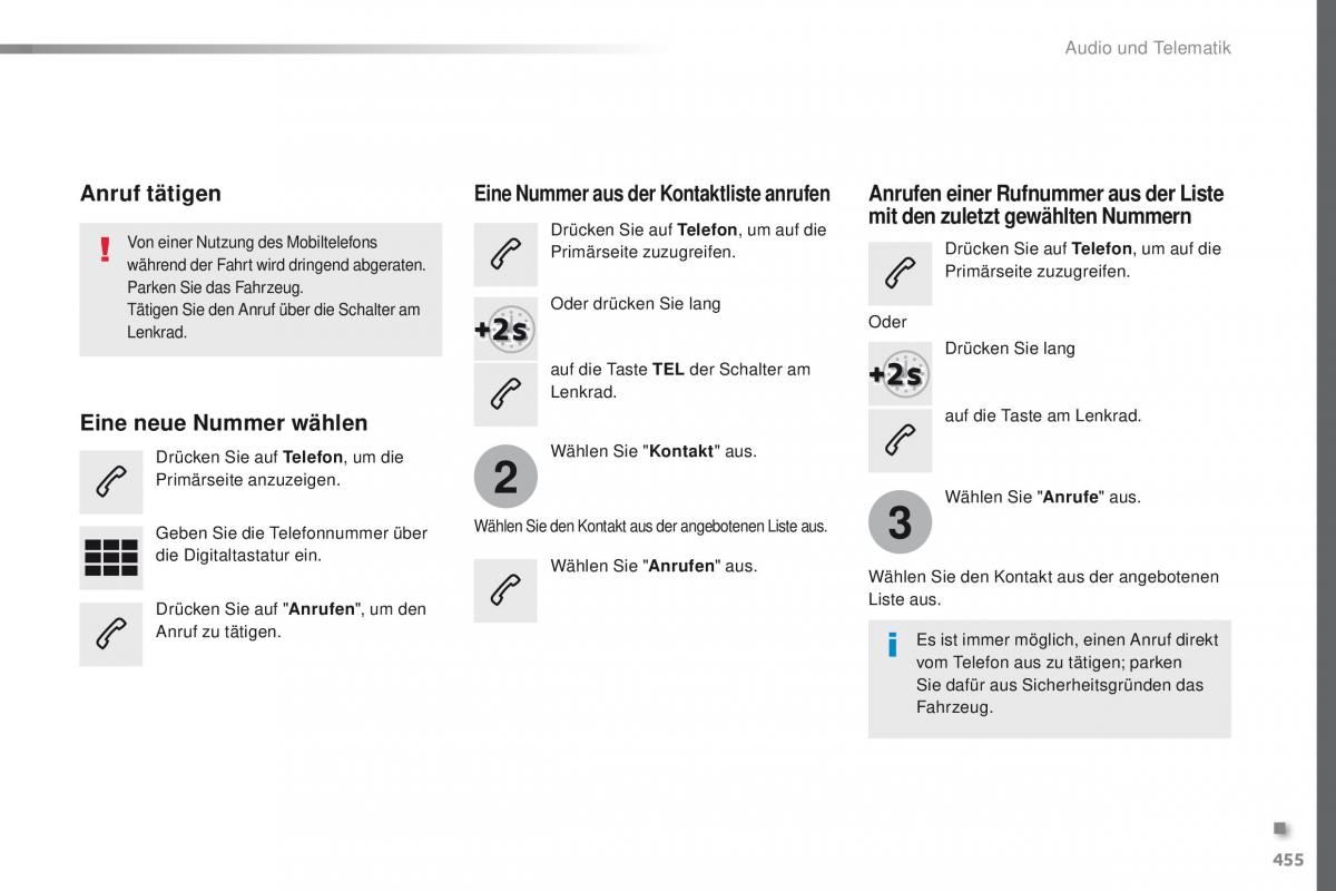 Peugeot Traveller Handbuch / page 457