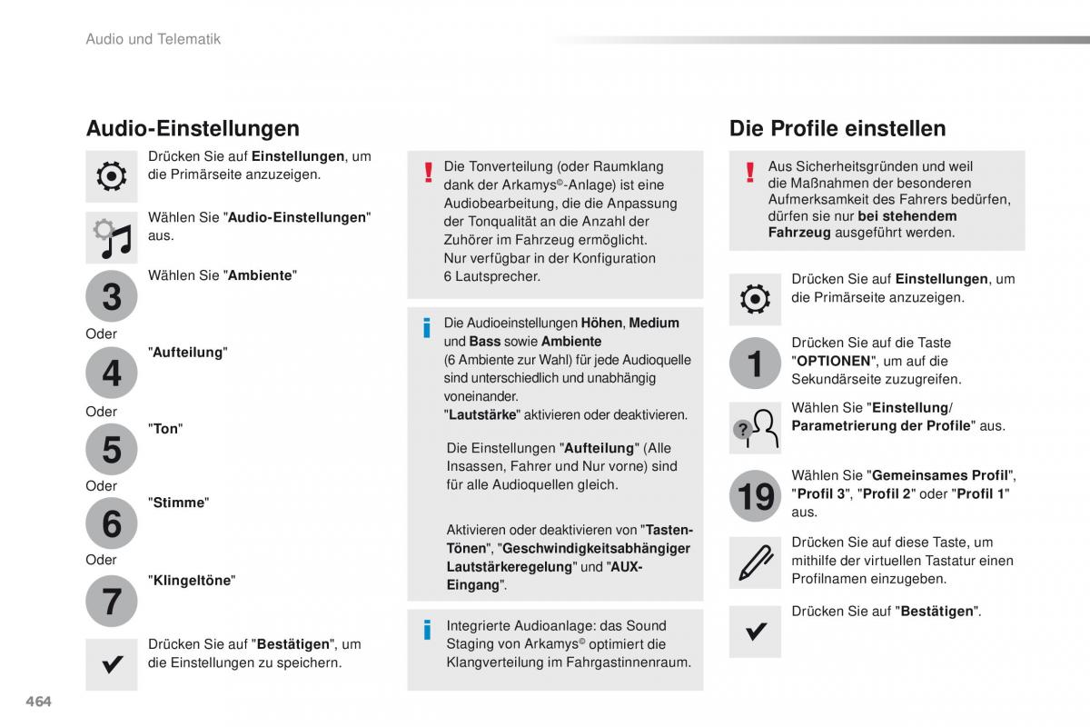 Peugeot Traveller Handbuch / page 466