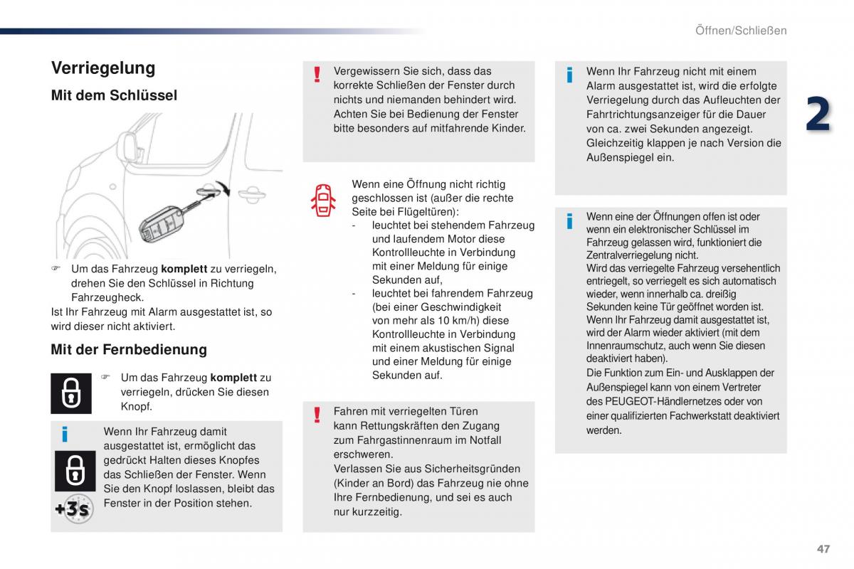 Peugeot Traveller Handbuch / page 49