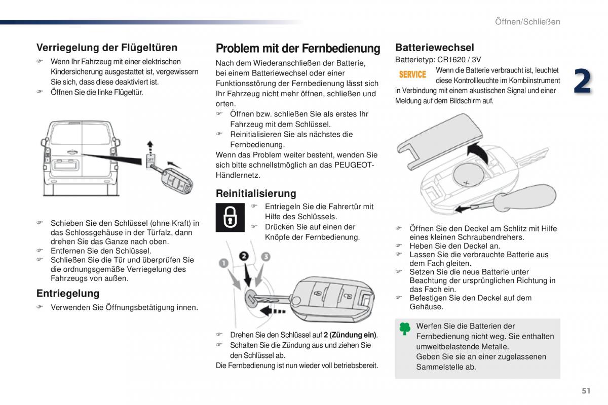 Peugeot Traveller Handbuch / page 53