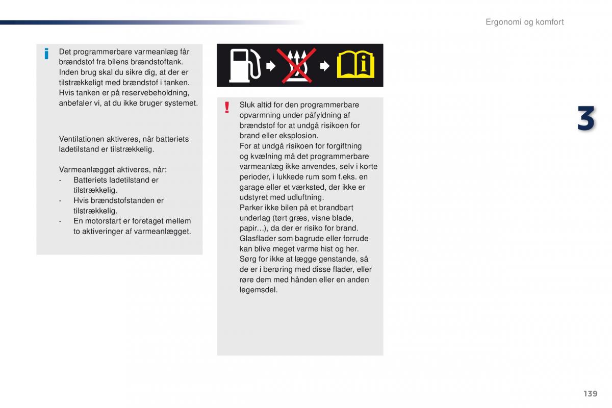 Peugeot Traveller Bilens instruktionsbog / page 141