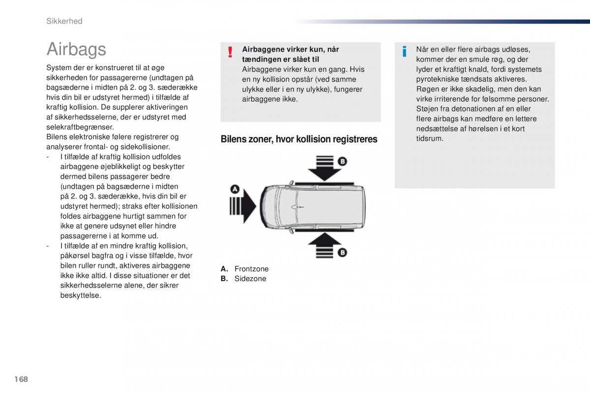 Peugeot Traveller Bilens instruktionsbog / page 170