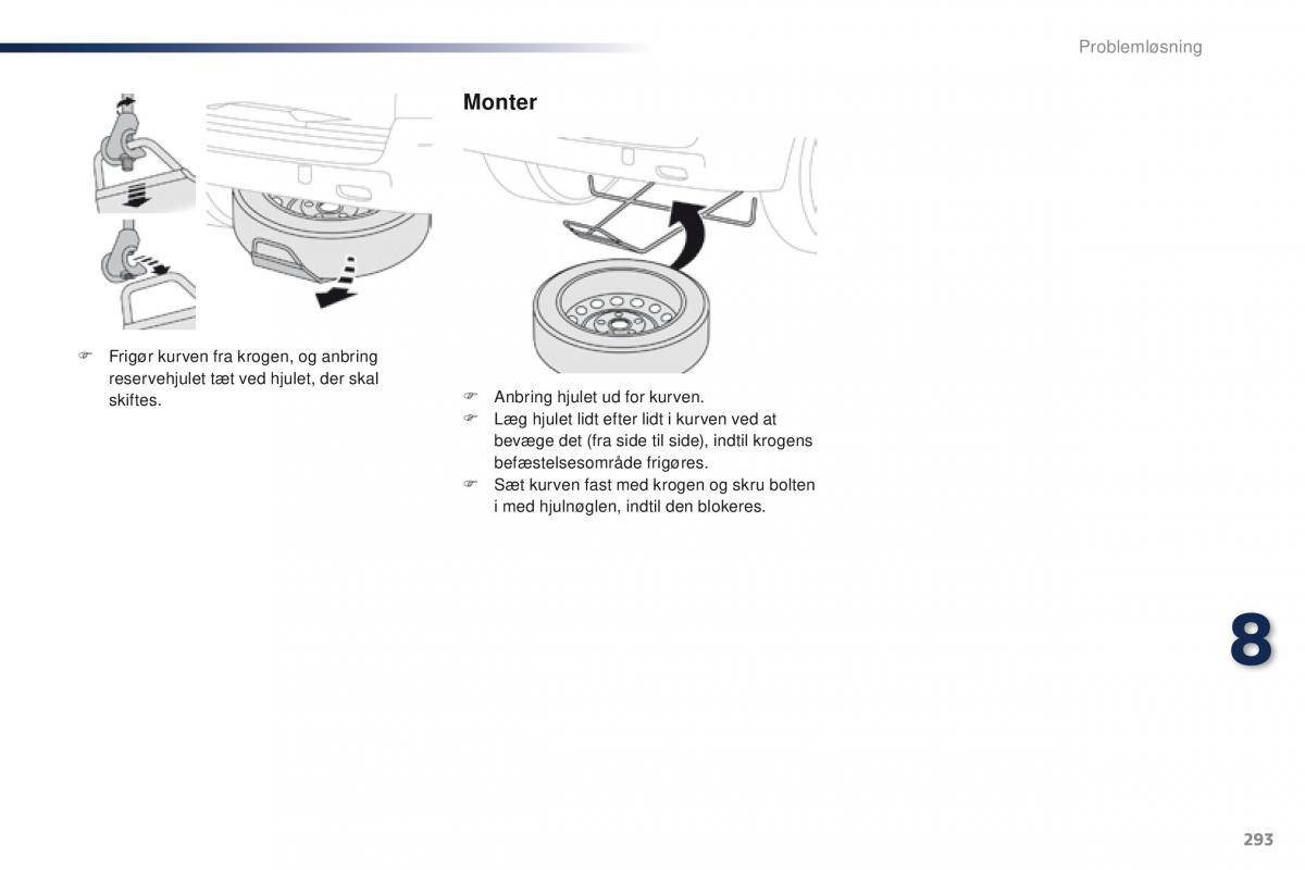 Peugeot Traveller Bilens instruktionsbog / page 295