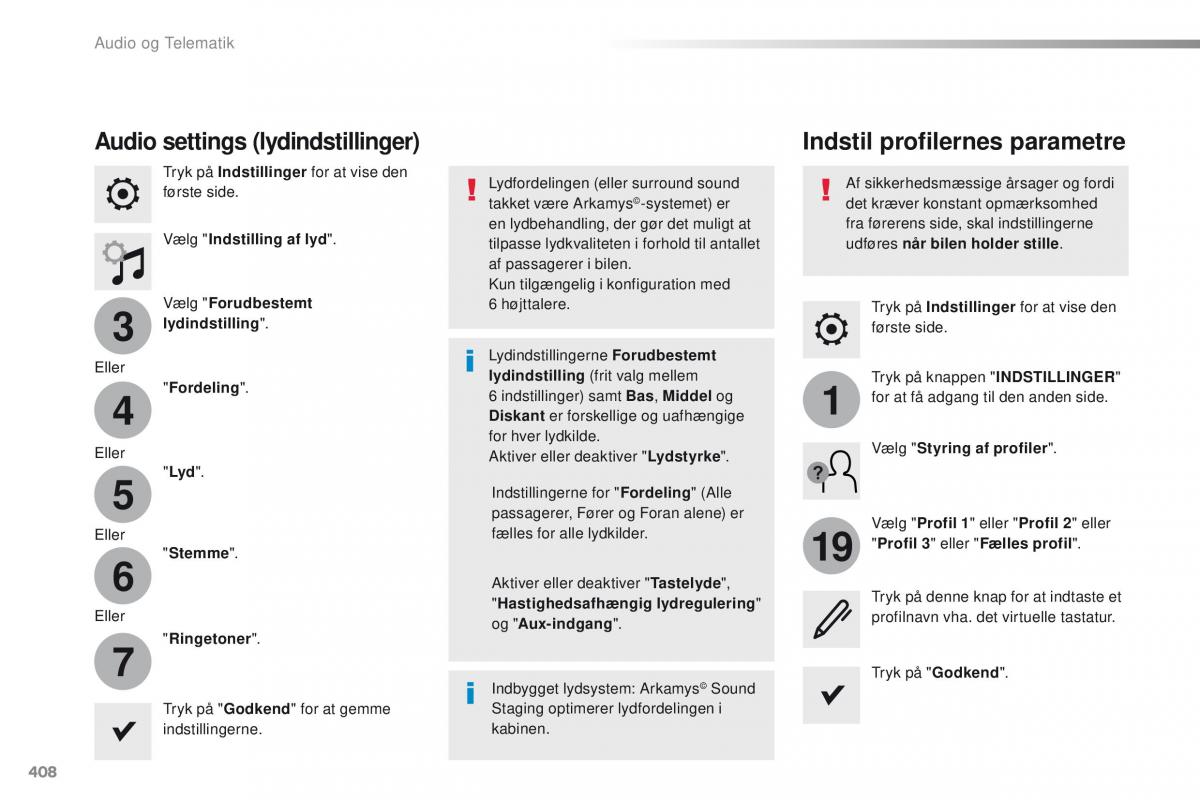 Peugeot Traveller Bilens instruktionsbog / page 410