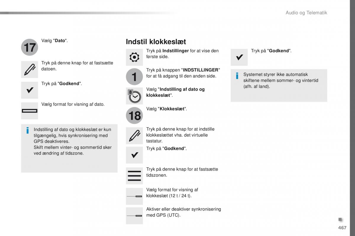 Peugeot Traveller Bilens instruktionsbog / page 469