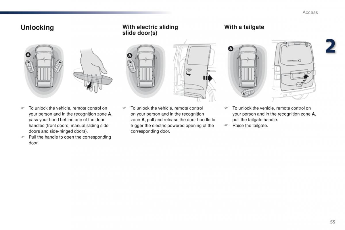 Peugeot Traveller owners manual / page 57