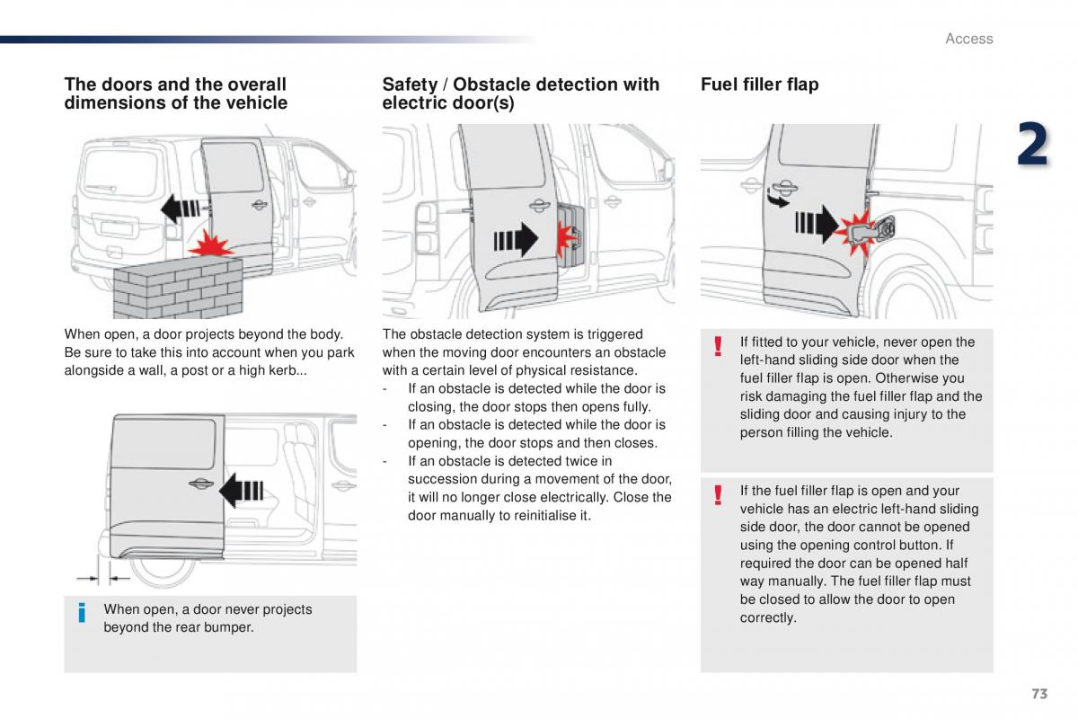 Peugeot Traveller owners manual / page 75